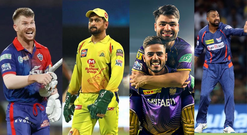 DC CSK KKR LSG
