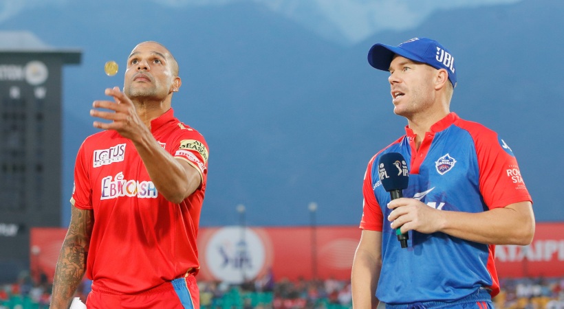 Dhawan win toss on PBKS vs DC