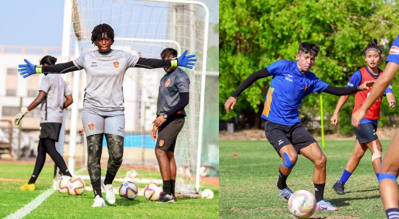 Imges of Gokulam Kerala FC Players Training