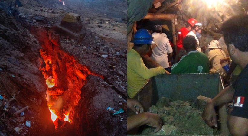 Gold mine fire kills at least 27 in Peru