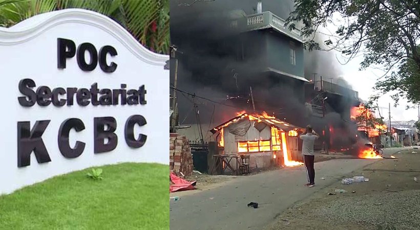 Images of KCBC and manipur Violence