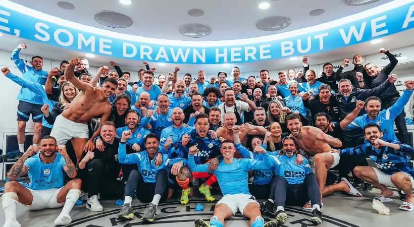 Manchester City won English Premier League
