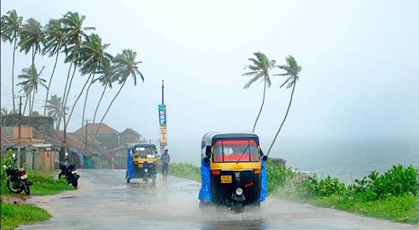 monsoon to arrive in kerala on june 4