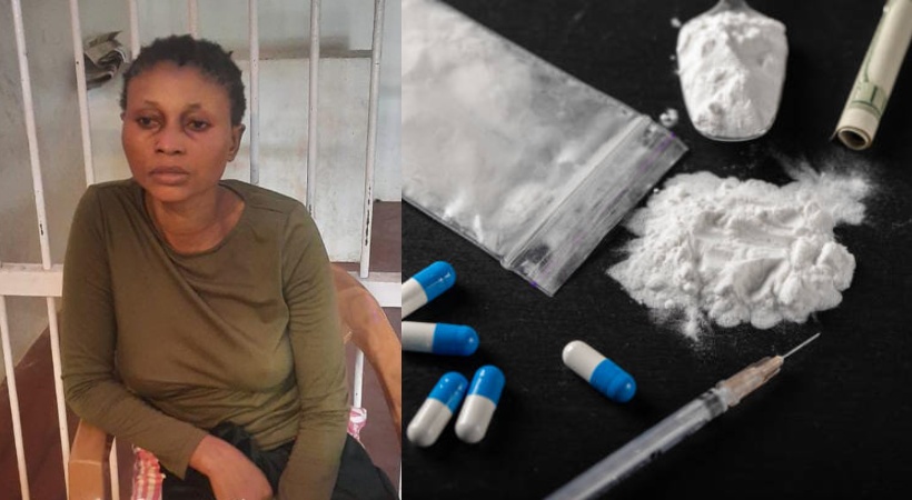Image of Nigerian Woman Arrested Kerala Drug