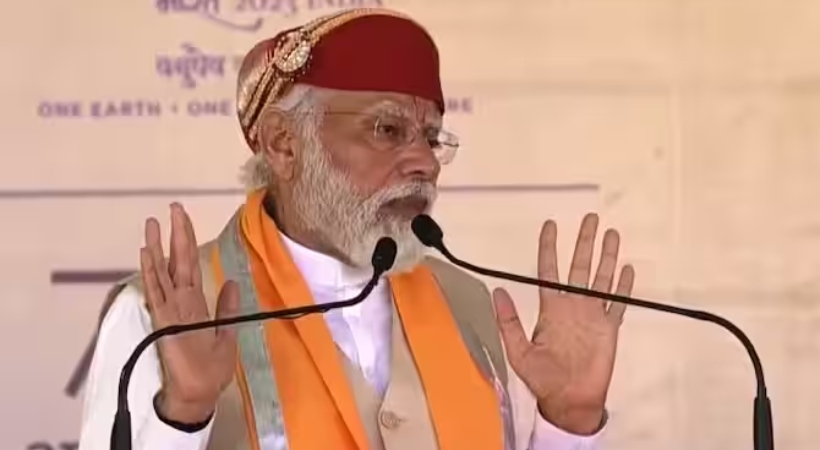 PM Accuses Congress Of Risking Lives Of Tribals Stuck In Sudan