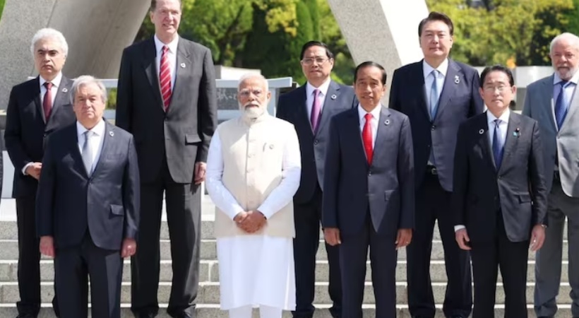PM Modi Wears Jacket Made Of Recycled Plastic Bottles At G7 Summit