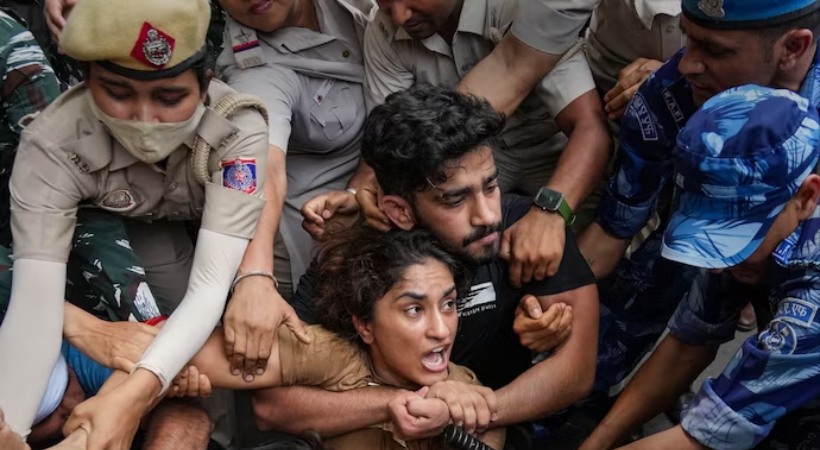 Police Case Against Wrestlers After They Tried To March To New Parliament