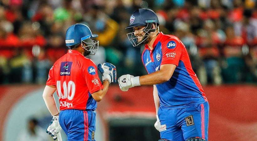 Images of Prithvi Shaw and Rilee Rossouw