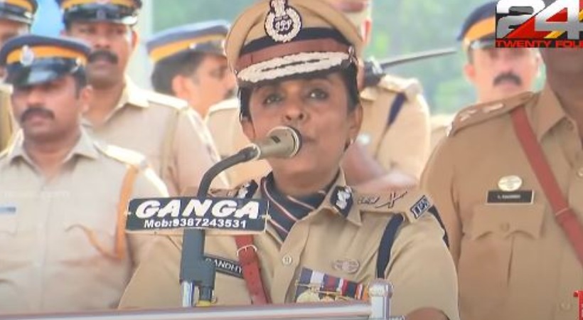 DGP B Sandhya retirement speech