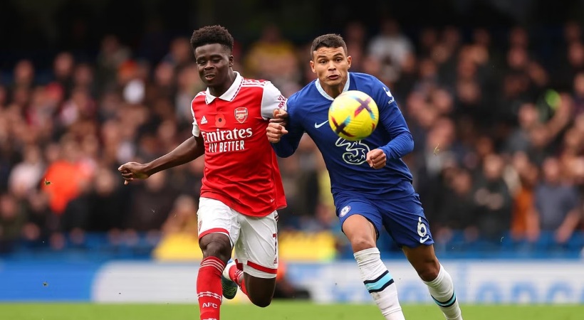 Saka and Silva on Chelsea vs Arsenal match