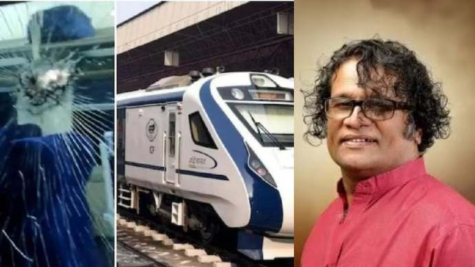 Stones were thrown at Vandebharat; Hareesh peradi