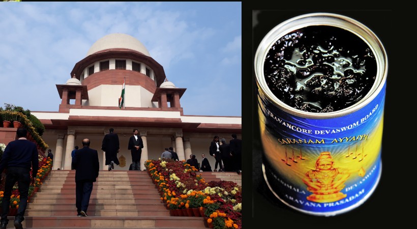 Images of Supreme Court and Aravana