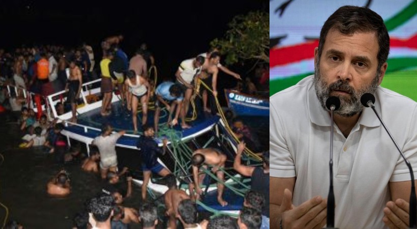 Thanoor boat accident; Rahul Gandhi asked workers to help in rescue operations