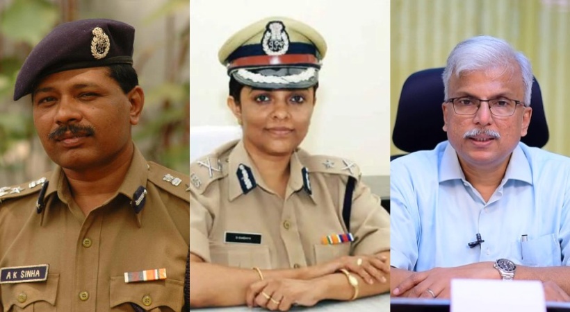 Three DGPs of kerala will retire today