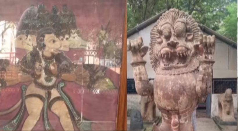 Metal idols and antiquities found in chennai