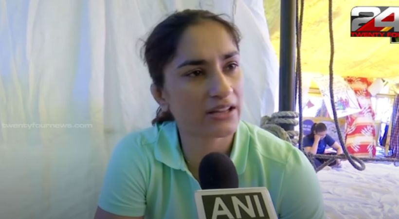 The lives of wrestlers are in danger; Vinesh Phogat against Brij Bhushan