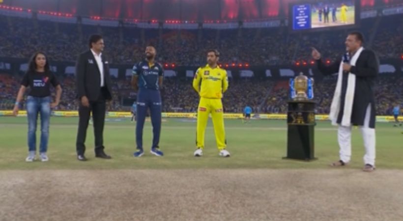 IPL Final 2023 Chennai Super Kings won the toss