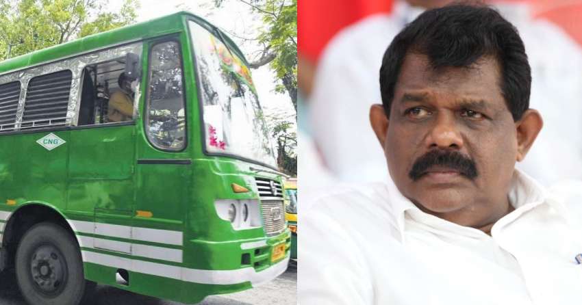 antony raju pvt buses strike