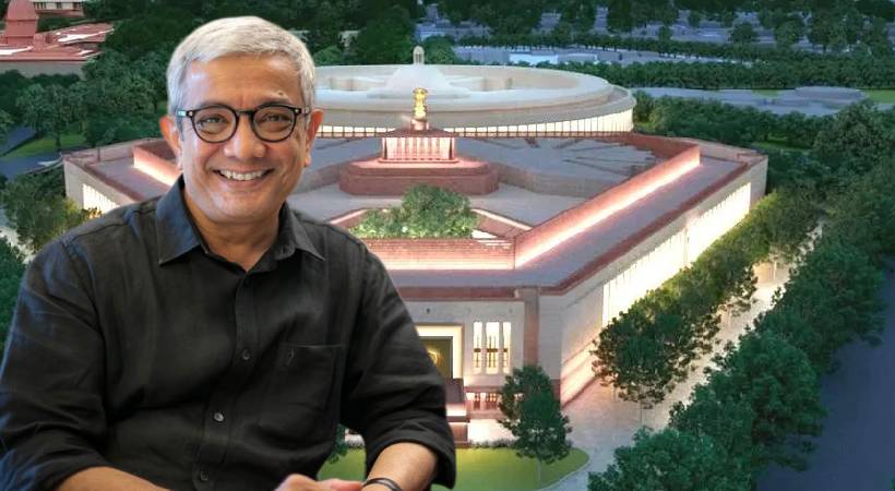 Who is Bimal Patel architect who designed new Parliament building