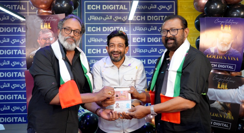 UAE Golden visa for actor lal