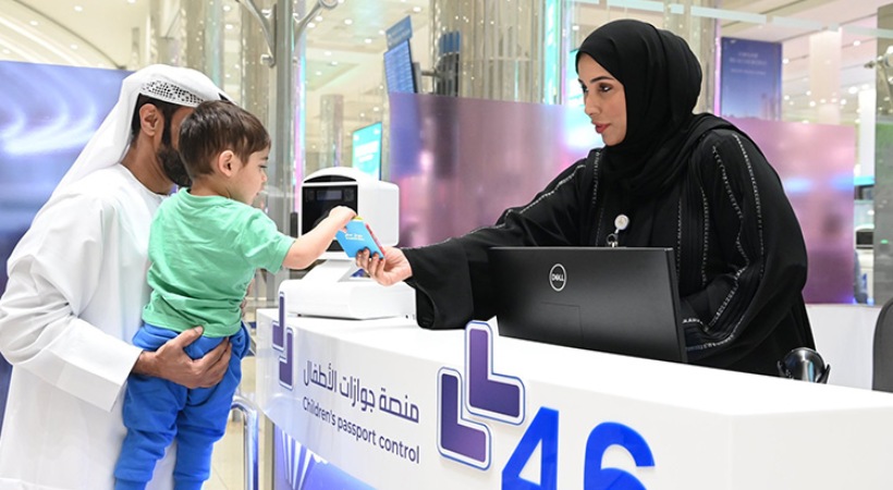 Dubai airport expanding children's immigration gate