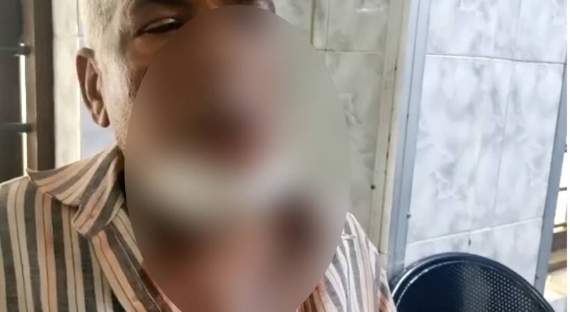 Old man injured while running away from elephant attack