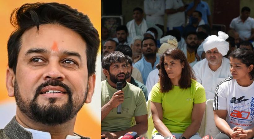 Wrestler Anurag Thakur