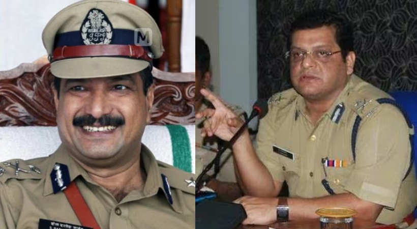 Image of K. Padmakumar and Sheikh Darvesh Saheb as Kerala DGPs