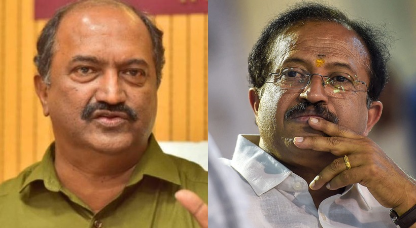 K N Balagopal replay to V Muraleedharan in loan limit