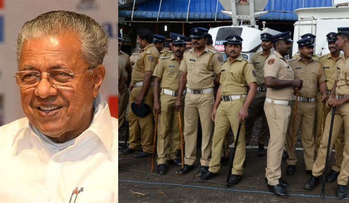 pinarayi vijayan praises kerala police