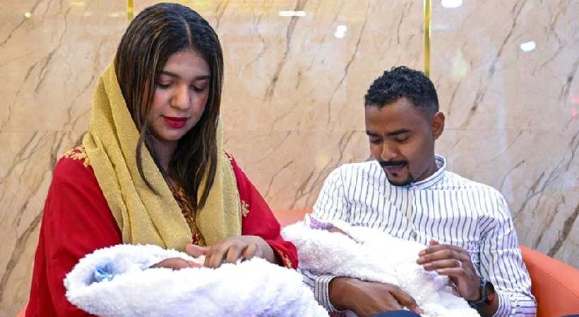 Sudanese women give birth to twins in Dubai