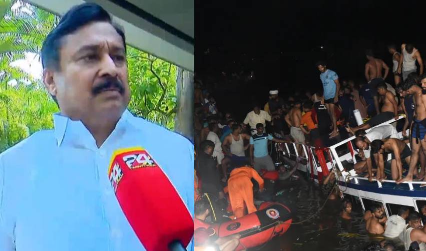 V abdurahiman Thanking for rescue operation Malappuram boat accident