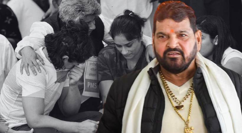 Serious allegations from wrestlers against Brij Bhushan singh