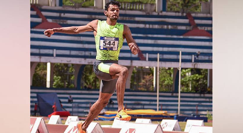 paris diamond leageue Murali Sreeshankar sets record