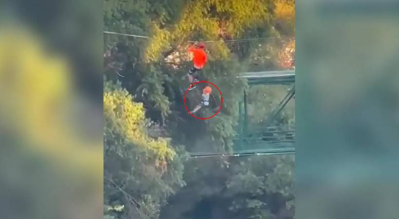 Boy Falls 40 Feet Off Zipline In Mexico