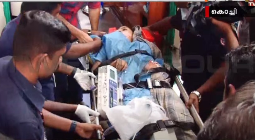 Image of Ann Mariya in Ambulance
