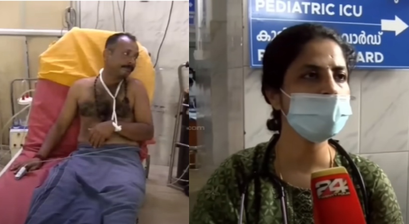 Attack on female doctor at Thalassery General Hospital