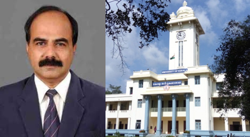Image of Dr. Mohanan Kunnummal, as Vice Chancellor, Kerala University