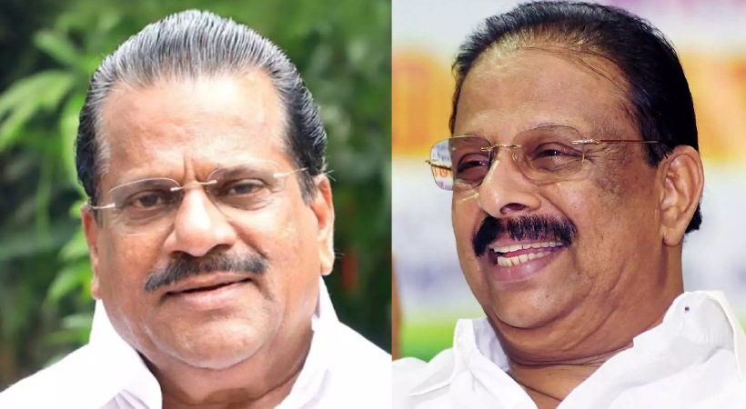 Image of EP Jayarajan and K Sudhakaran