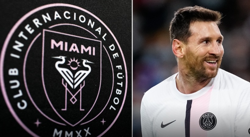 Images of Inter Miami and Lionel Messi