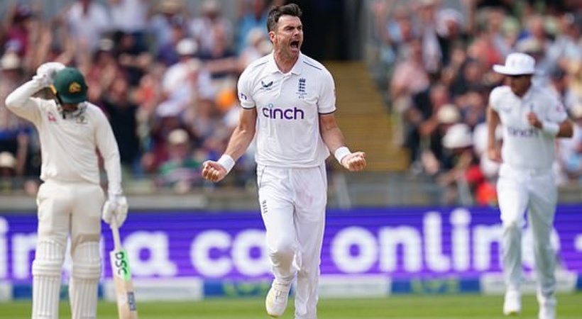 James Anderson completed 1,100 wickets in First-Class cricket