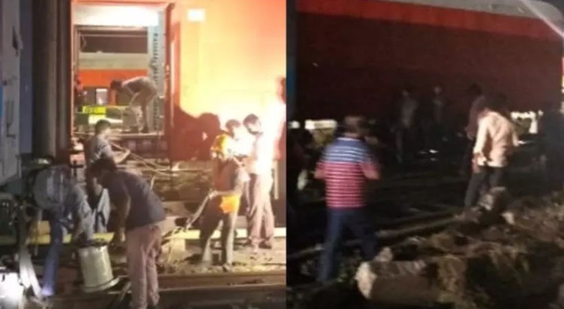 Jan Shatabdi Express derails near Chennai Central station