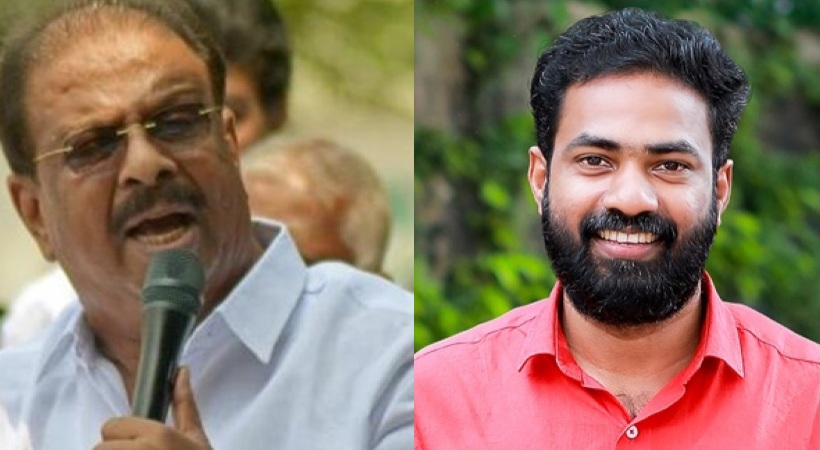 Image of K Sudhakaran and VK Sanoj