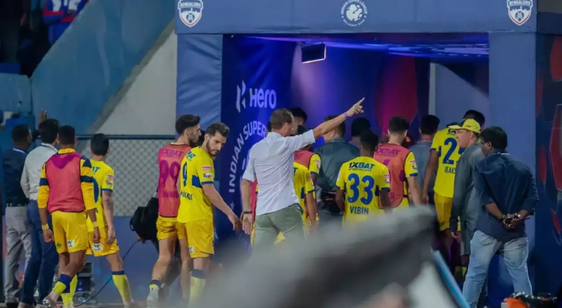 Image of Kerala Blasters Walk Out