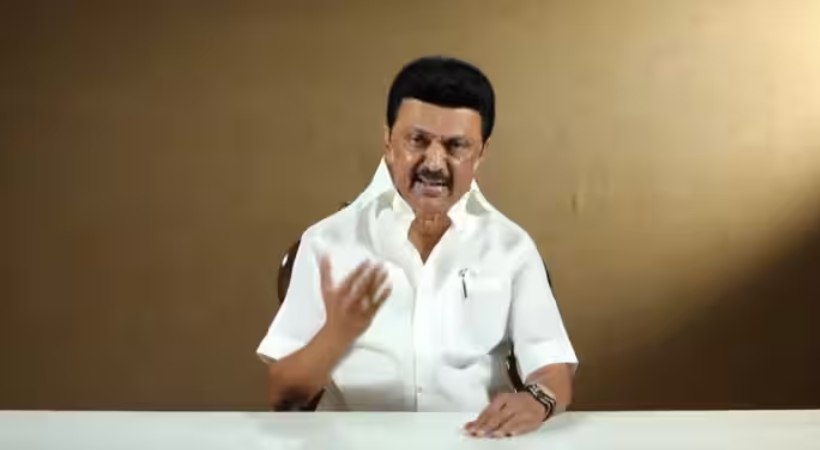 Image of MK Stalin from Twitter Snap