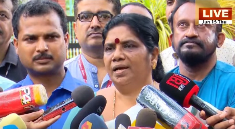 Image of Minister J. Chinchu Rani
