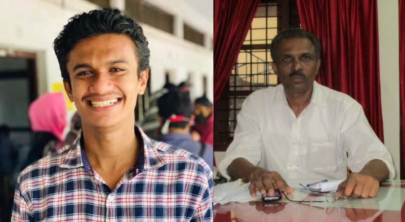 Images of Nikhil Thomas and KH Babujan