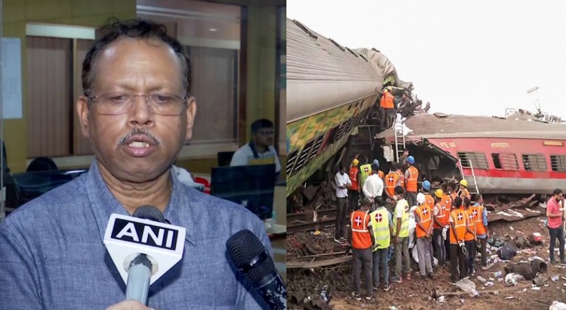 Image of Odisha Chief Secretary on Odisha Train Accident Death Toll