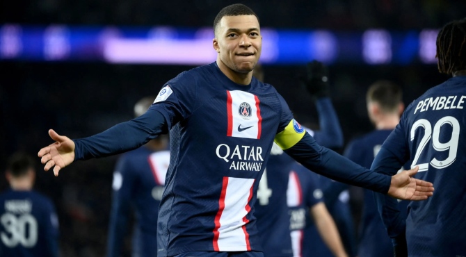 Image of Kylian Mbappe for PSG