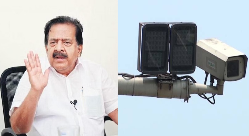 Image of Ramesh Chennithala and AI camera